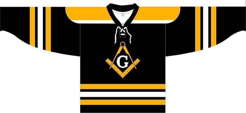 &quot;The Shore&quot; Hockey Jersey - Boston Inspired