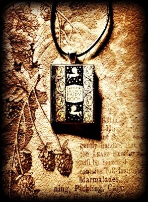 Edmund Dulac's Fairy Book Mini Book Necklace (free US shipping available)