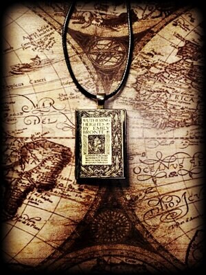 Wuthering Heights Mini Book Necklace (free US shipping available)
