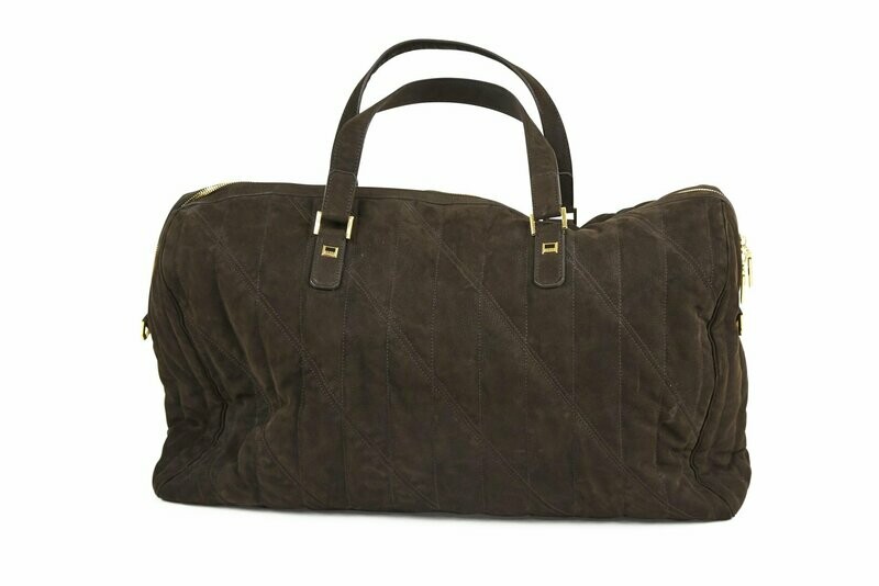 ZILLI - Sac de voyage en daim ZILLI - Sac de voyage en daim