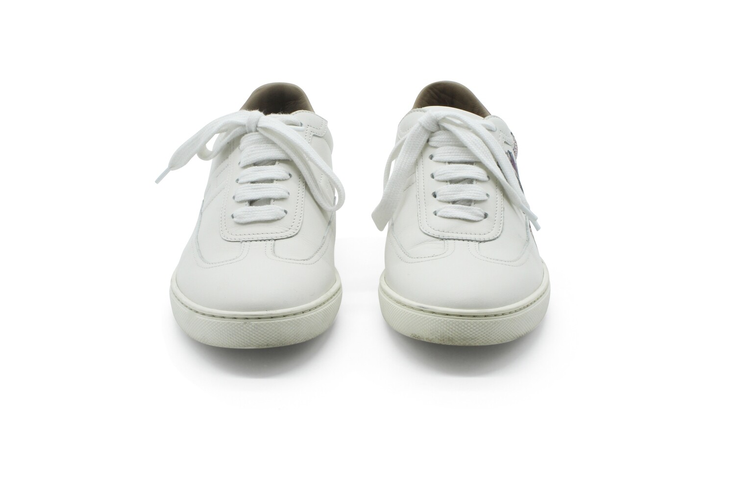 HERMES - Baskets en cuir
T37 EU