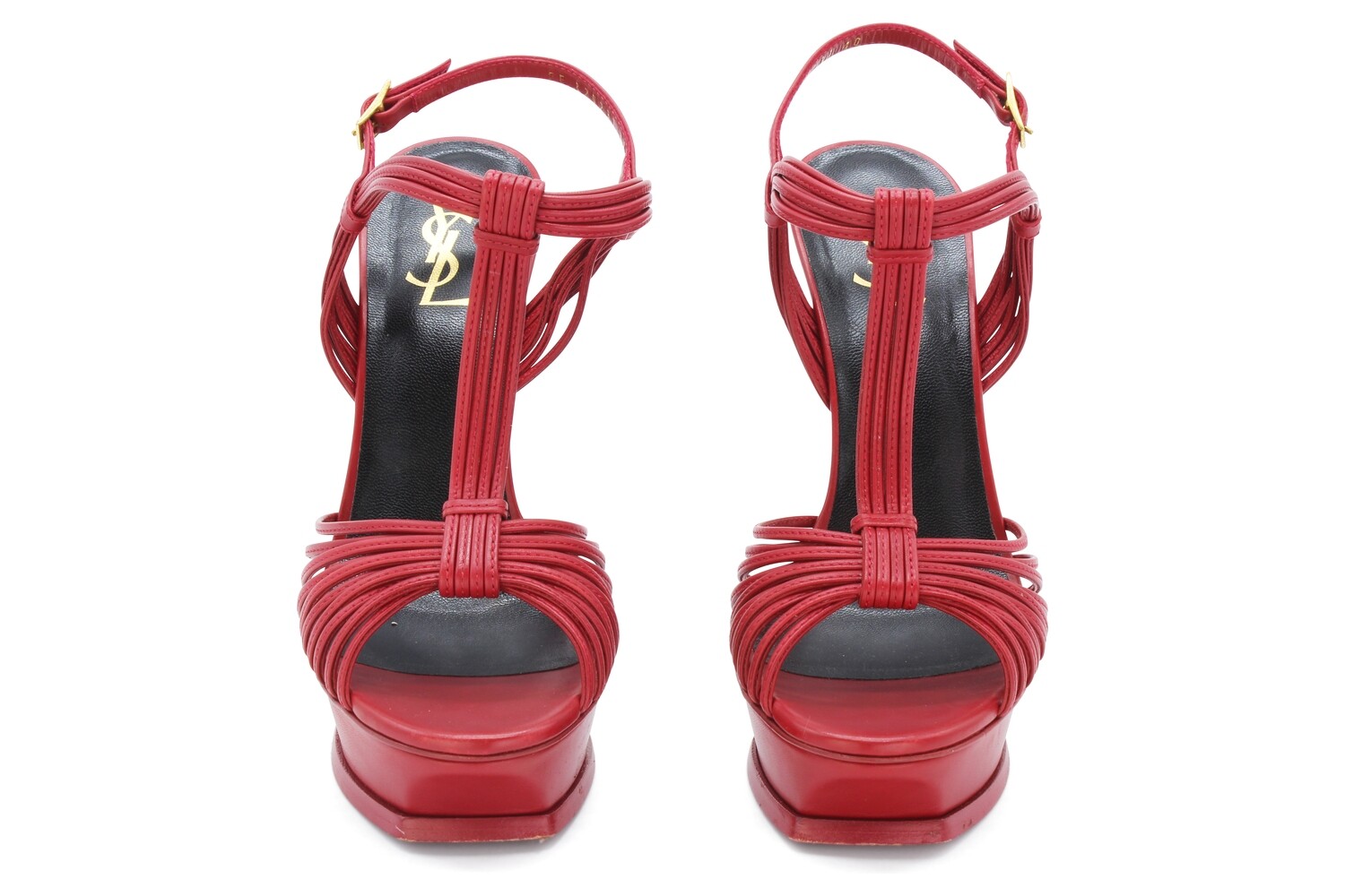 YVES SAINT LAURENT - Chaussure à talon rouge