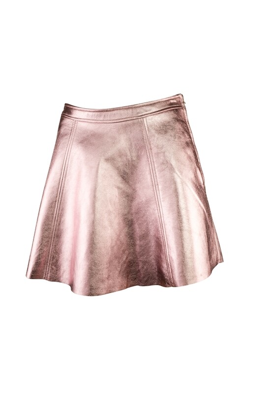 LOVE SHACK FANCY - Jupe Dornie en cuir LOVE SHACK FANCY - Jupe Dornie en cuir