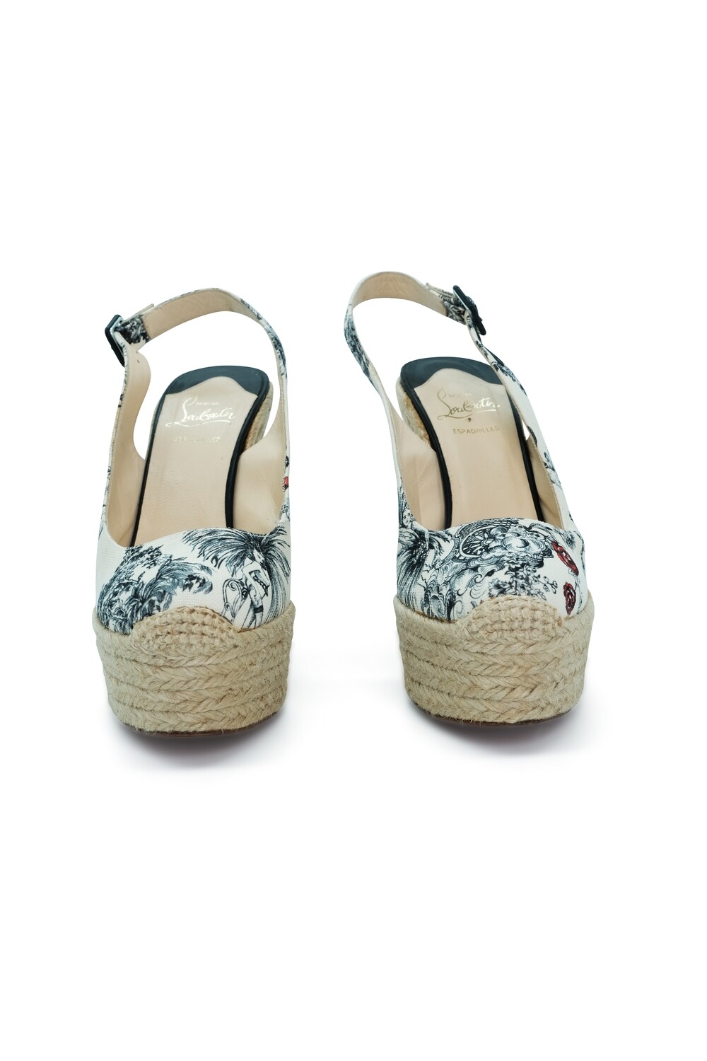 CHRISTIAN LOUBOUTIN - Espadrilles compensées
T39 EU
