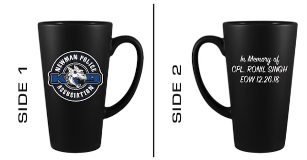 **LIMITED EDITION** CPL. SINGH LATTE MUG