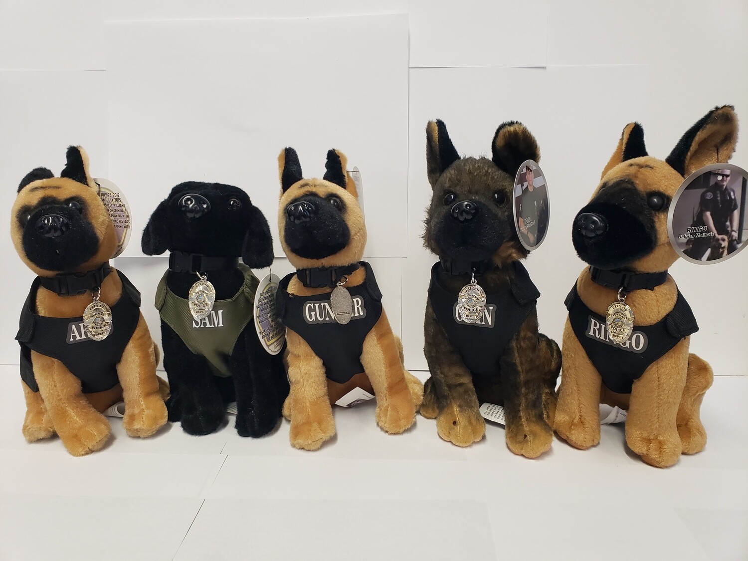 Buy All 6 K9 Plushies