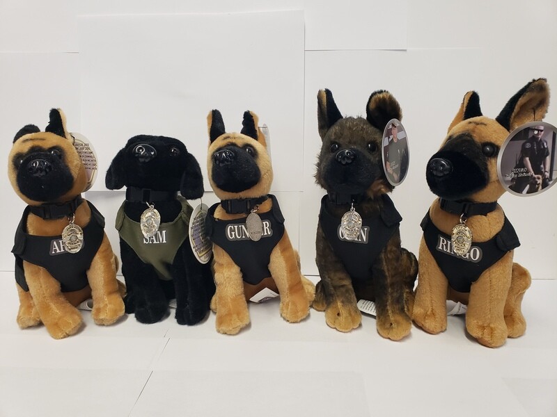 Buy All 6 K9 Plushies