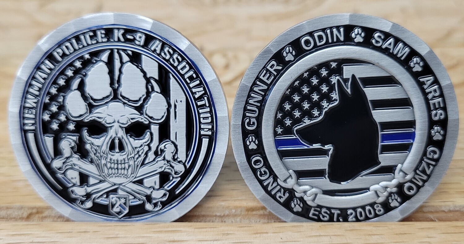 NEW* K9 Challenge Coin