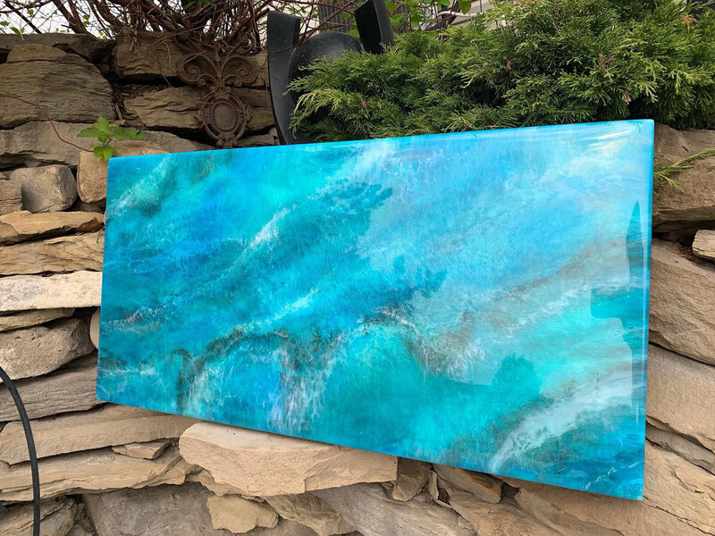 Belize Reef 2, Abstract