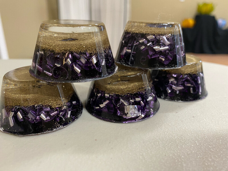 Orgonite TB (sm Puck) Purple