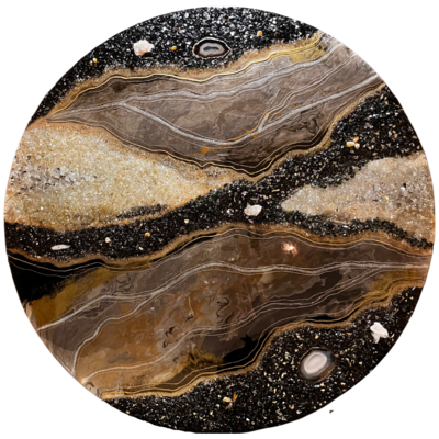 Ornate Slate, 46.5" diameter Ornate Slate, 46.5" diameter
