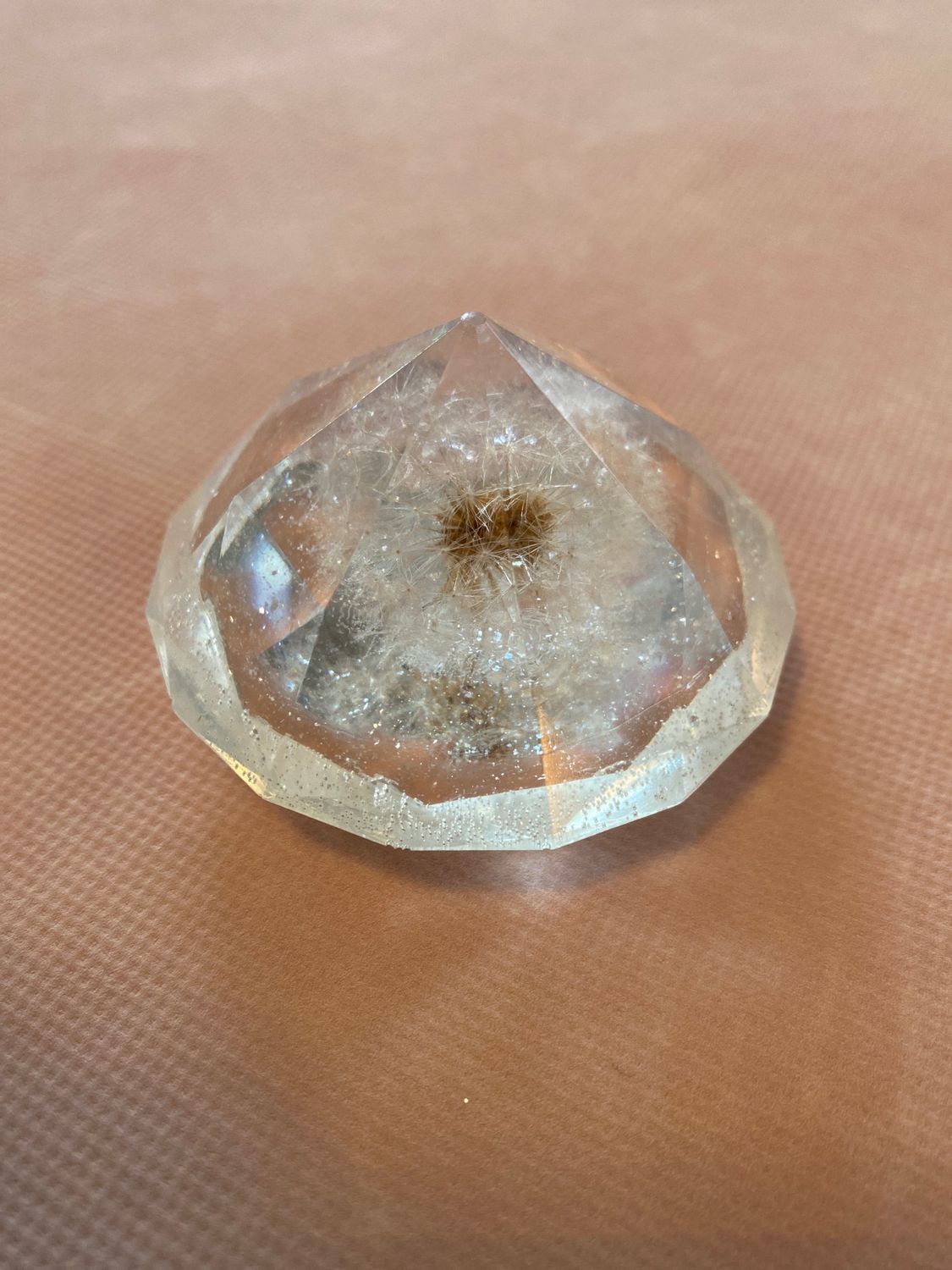 Dandelion Fluff/Wish In Sm Crystal Gem Shape