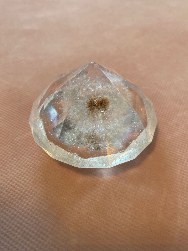 Dandelion Fluff/Wish In Sm Crystal Gem Shape