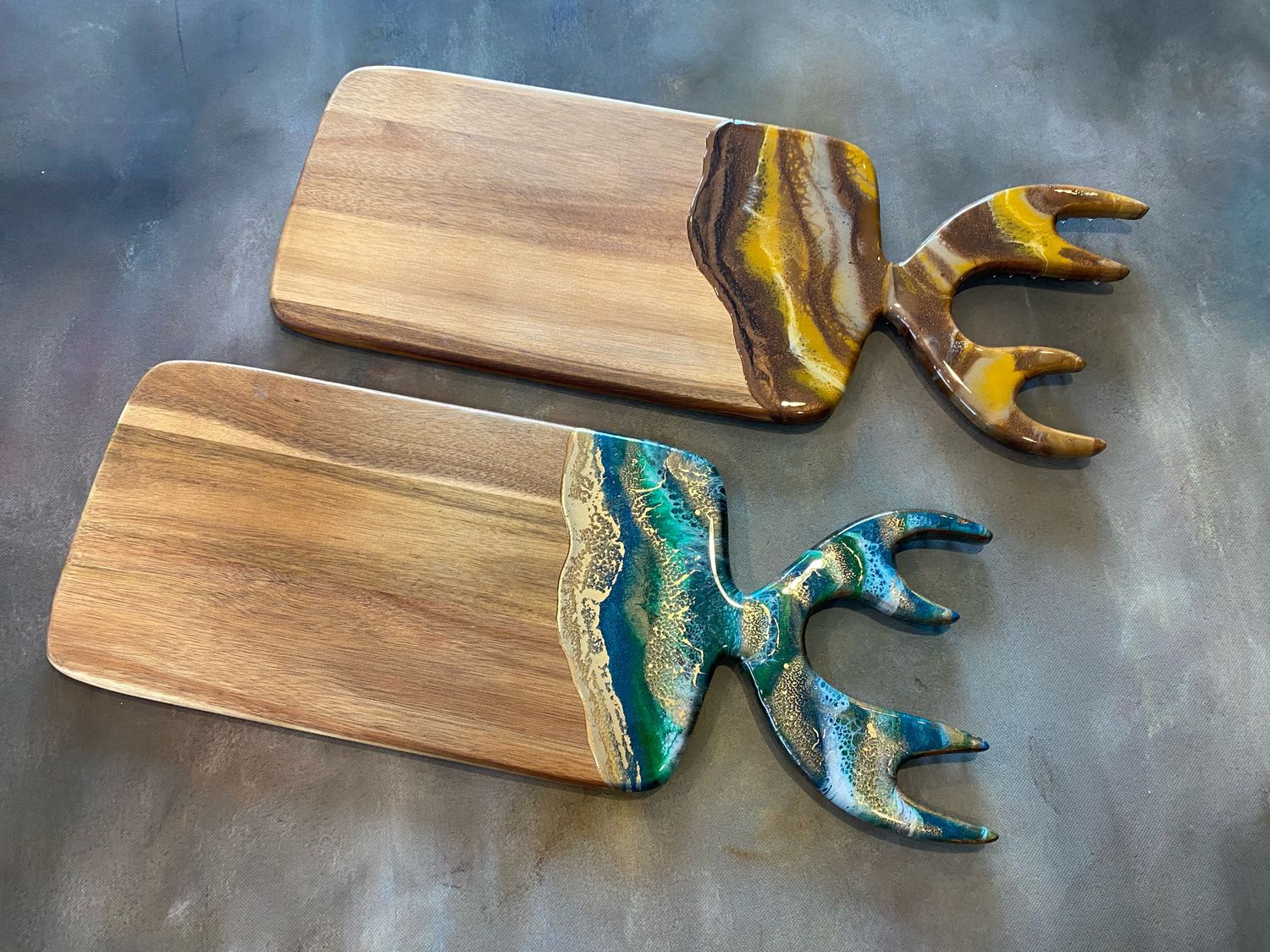 Charcuterie Server Antler Shape 22”l