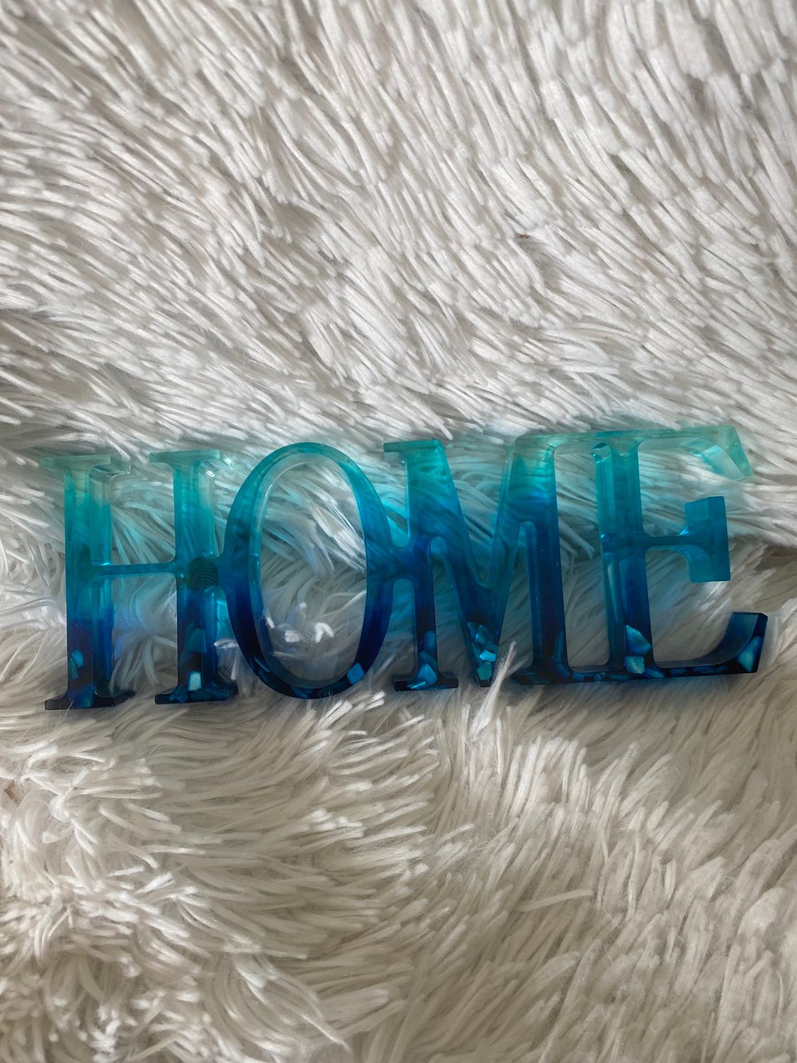 Home Sign 9”w , Shelf Desk Decor