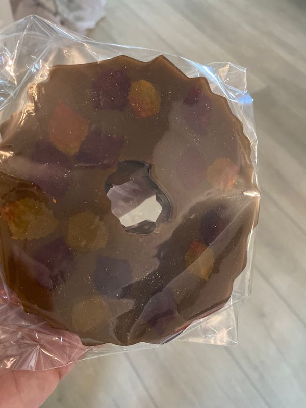 Coasters, Lg Round Agate Shape, 5”