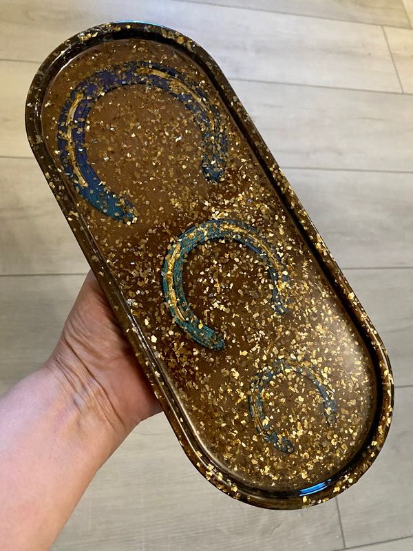 Long Oval Tray, 12”l X 5”w