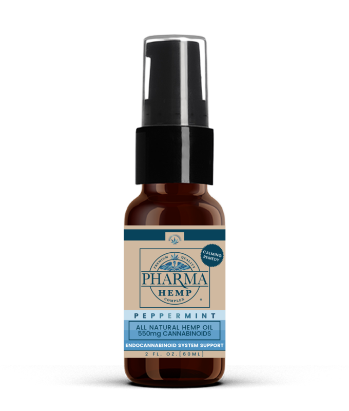 Holistic CBD Oral Spray/Tincture 550mg – 2oz