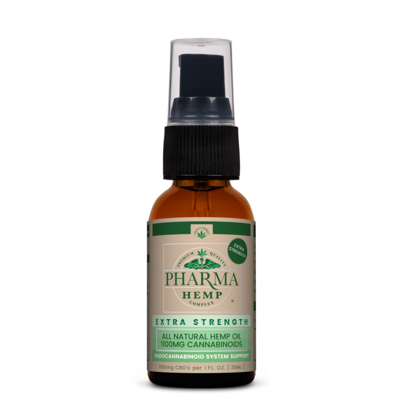 Holistic CBD Oral Spray/Tincture Extra Strength 1,100mg – 1oz