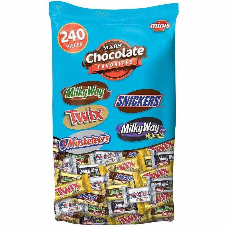 MARS Chocolate Favorites Party Pack (240 pieces)