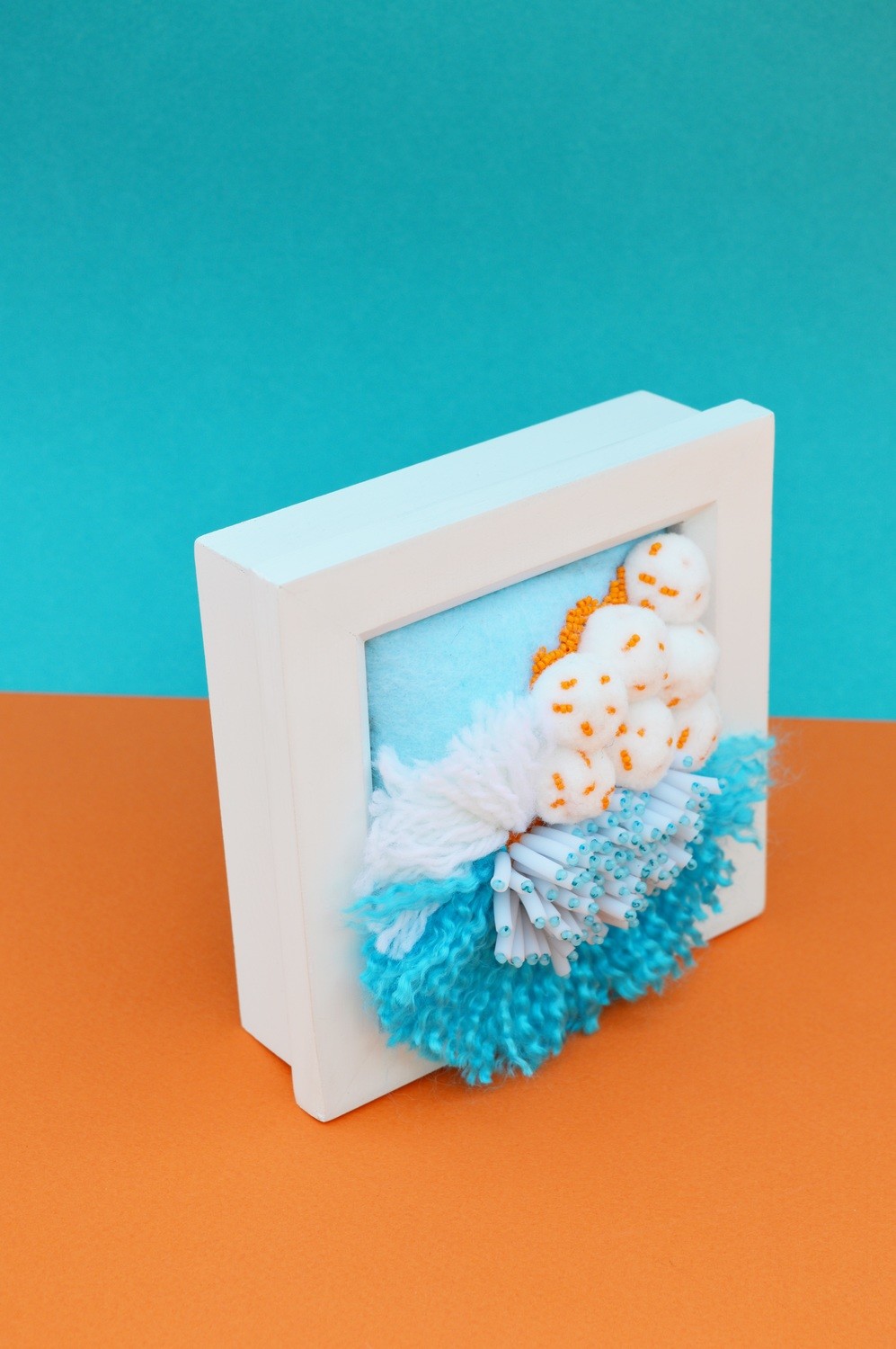 Small Fan Coral Box Frame