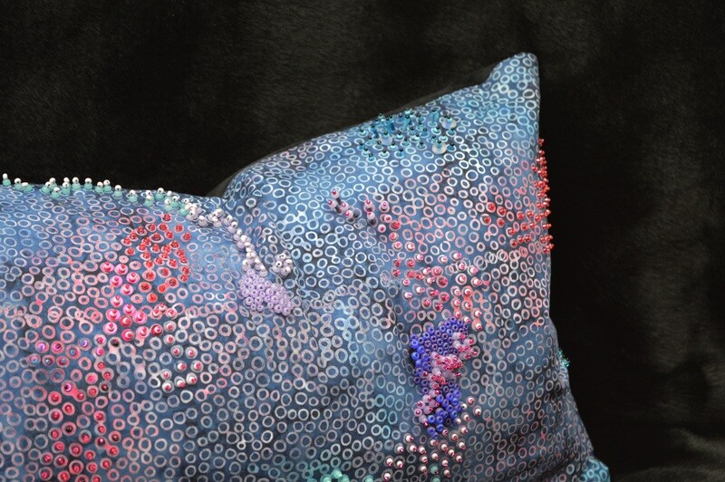 Beaded Cushion