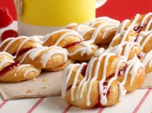 Raspberry Danish Twist