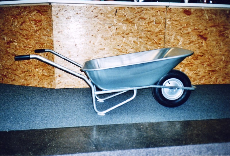 Blech-Karrette (Gestell feuerverzinkt)