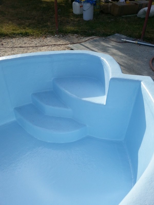 Schwimmbadbeschichtung GFK
