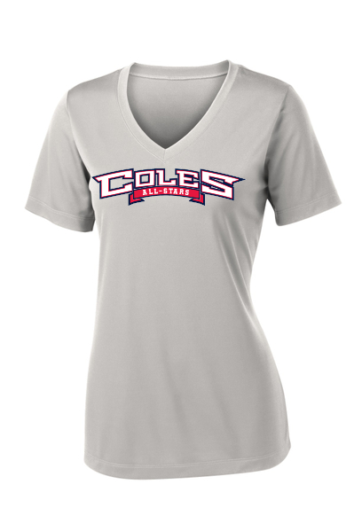Coles LL - Ladies Performance V-neck T-Shirt