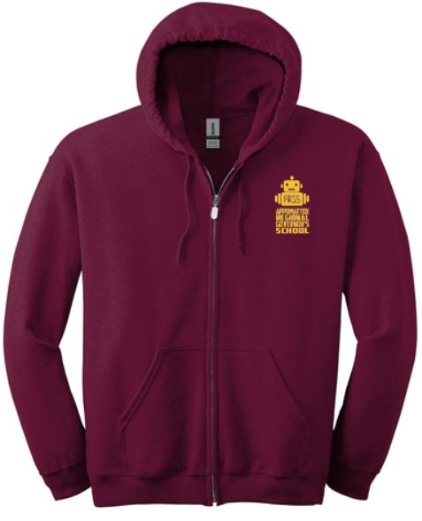 ARGS - Adult Cotton Zip Hoodie