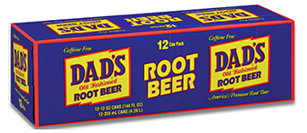 Dad's Root Beer Fridge Packs (Pack of 24)