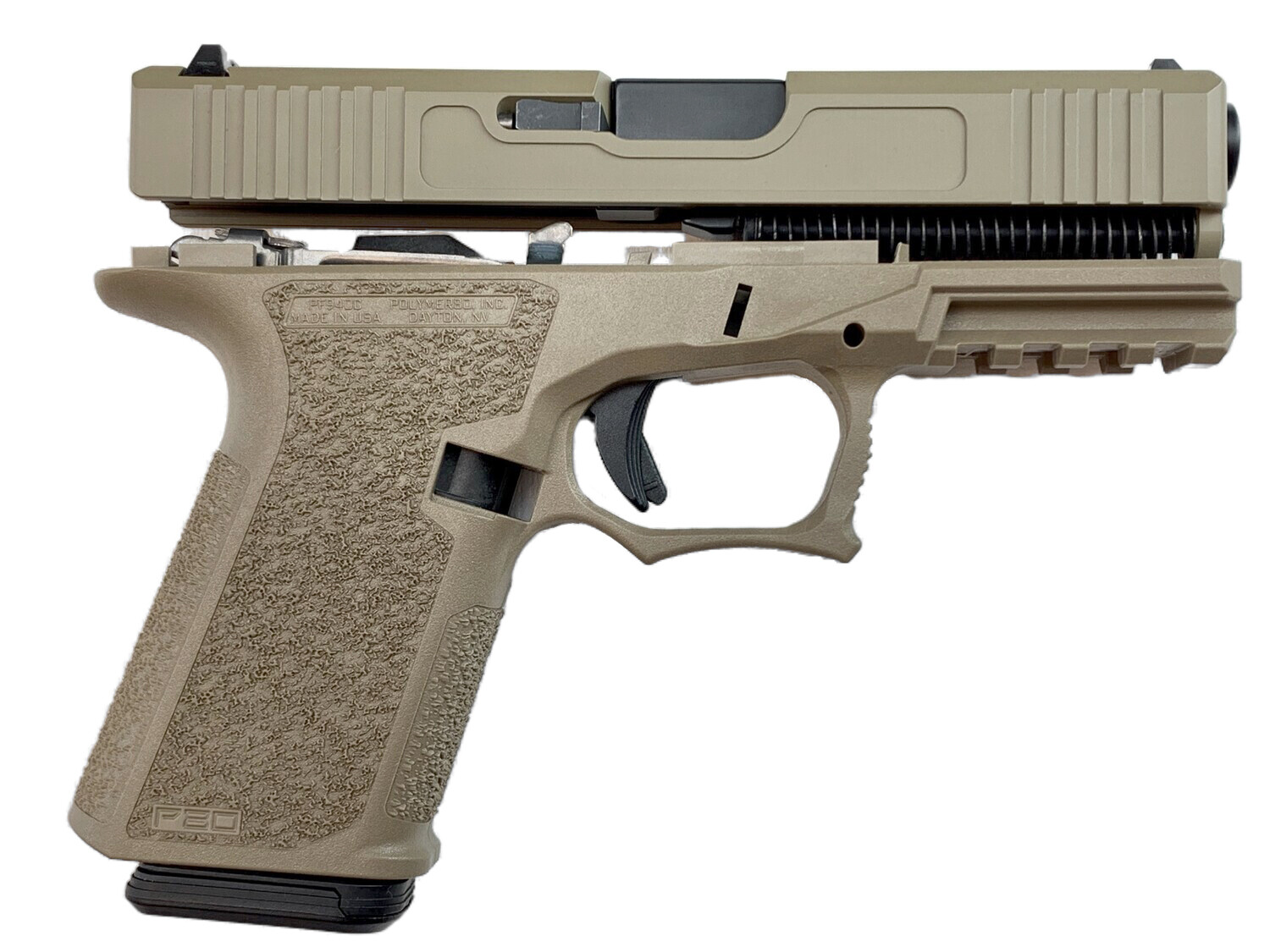 Patriot G19 80% Pistol Build Kit 9mm - FDE - FRAME NOT INCLUDED