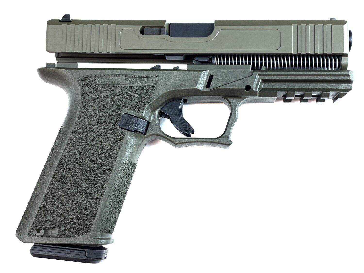 Patriot G17 80% Pistol Build Kit 9mm - OD Green - FRAME NOT INCLUDED