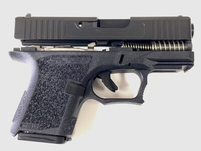 G26 BUILD KIT Black - Built Slide Black - Black Nitride Barrel, AMERIGLO® Sights - Lower Parts Kit - ETS 10rd Magzine - FRAME NOT INCLUDED G26 BUILD KIT Black - Built Slide Black - Black Nitride Barrel, AMERIGLO® Sights - Lower Parts Kit - ETS 10rd Magzine - FRAME NOT INCLUDED