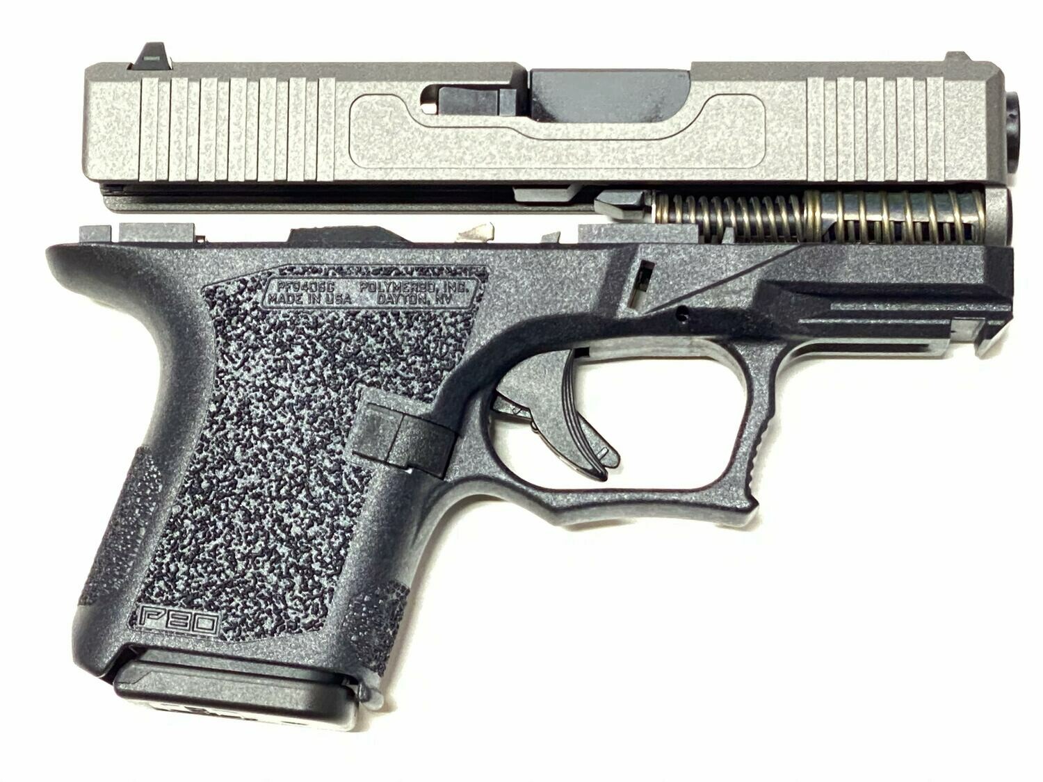 Patriot G26 80% Pistol Build Kit 9mm - Black / Tungsten Patriot G26 80% Pistol Build Kit 9mm - Black / Tungsten