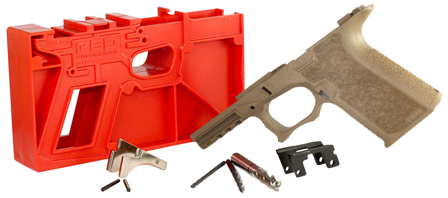 🔥 FLASH SALE Polymer80 80% PF940CV1F G19/23 Gen3 Frame FDE 🔥 FLASH SALE Polymer80 80% PF940CV1F G19/23 Gen3 Frame FDE