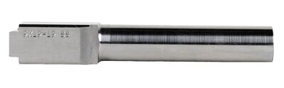 Glock 19 Replacement Barrel|Stainless Steel Finish|UNTHREADED/UNBRANDED
