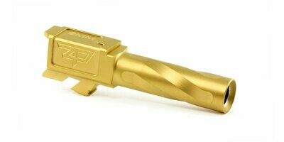 Zaffiri Precision G26 Barrel – TiN (Gold) – Flush and Crown