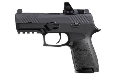80% Sig Sauer P320 RXP Compact 9mm Striker-Fired Pistol with ROMEO1 Pro Red Dot Optic (10-Round Model) - Comes With P320 80% Insert MUP 1 - Pistol Case 80% Sig Sauer P320 RXP Compact 9mm Striker-Fired Pistol with ROMEO1 Pro Red Dot Optic (10-Round Model) - Comes With P320 80% Insert MUP 1 - Pistol Case