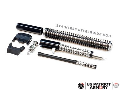 USPA GLOCK 17/22 - SLIDE PARTS KIT GEN 3 W/ STAINLESS STEEL GUIDE ROD USPA GLOCK 17/22 - SLIDE PARTS KIT GEN 3 W/ STAINLESS STEEL GUIDE ROD