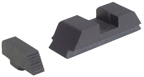 AmeriGlo GT504 Defoor Tactical Sight Set Black Front & Rear Black Frame for Most Glock Gen1-4