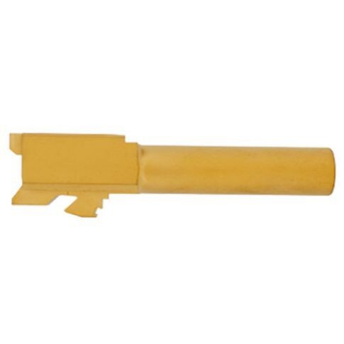 Replacement Barrel for 9MM Glock 26 Tin Gold Finish