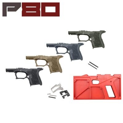 PF940SC 80% SUBCOMPACT FRAME KIT - Pick Your Frame Color - ADD GLOCK 26 LOWER PARTS FOR $29.99