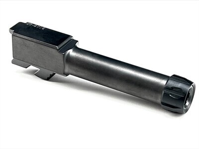 Glock 26 9mm Replacement Barrel Black - Black Nitride Finish -Threaded With Thread Protector