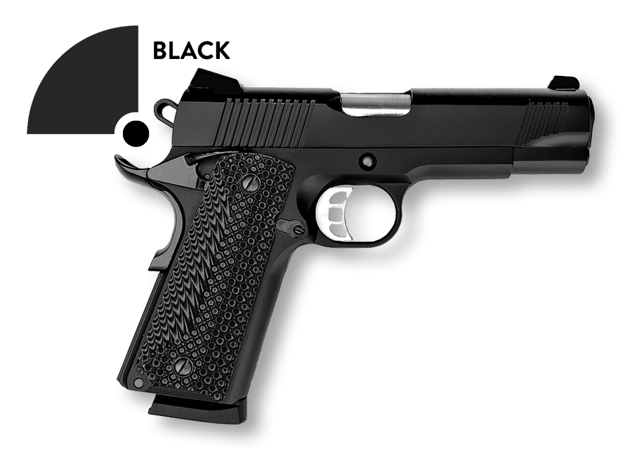 U.S. Patriot 80% 1911 Government Full Size 9mm Parts Kit - Black / Black - Add a Stealth Arms 1911 Jig For $149.99 With Order....