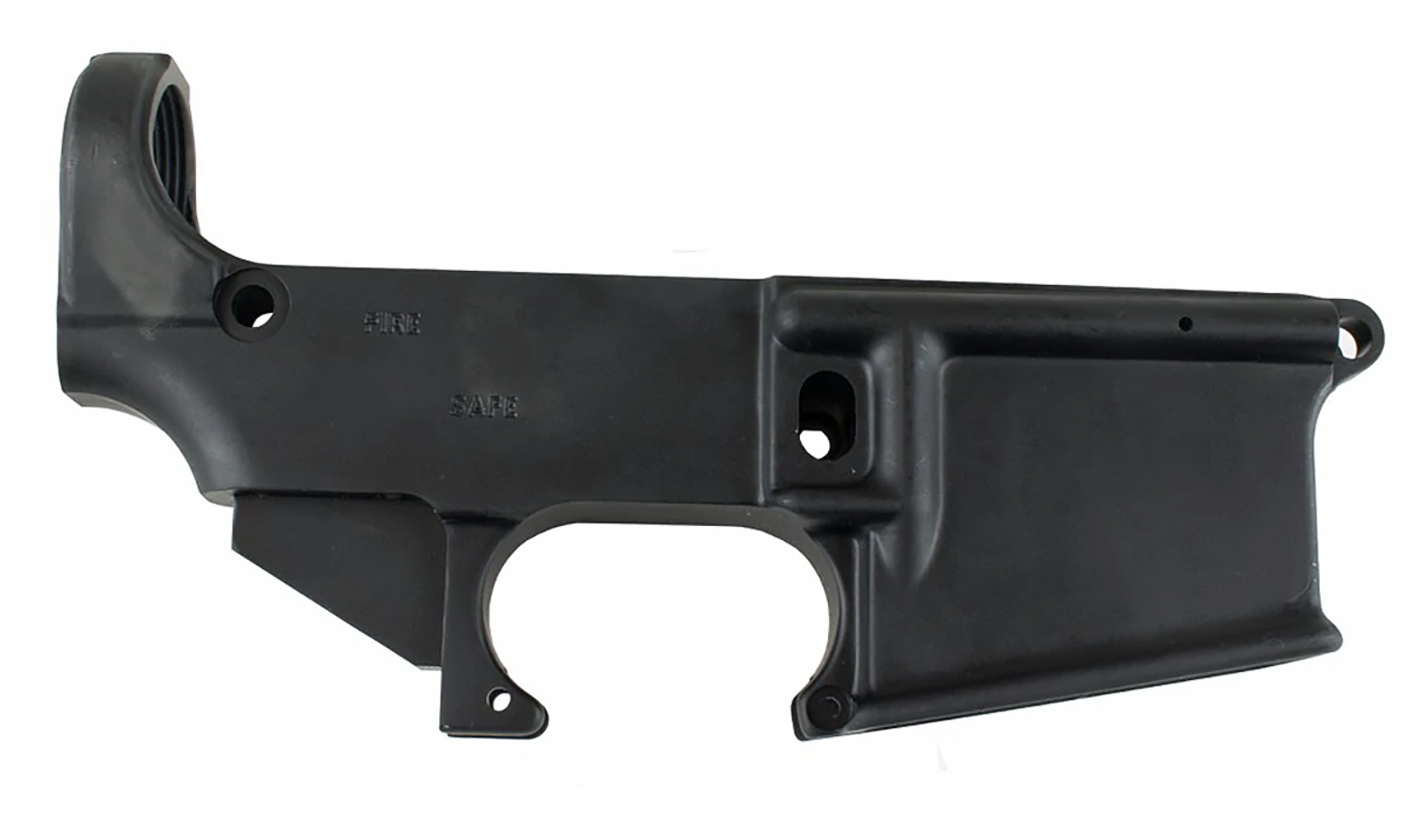 AR-15 80% Lower Receiver - Black Anodized Forged 5.56/.223