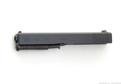Glock 21 Gen 3 Factory Complete Slide | .45 ACP | Black - Works With P80 Frame