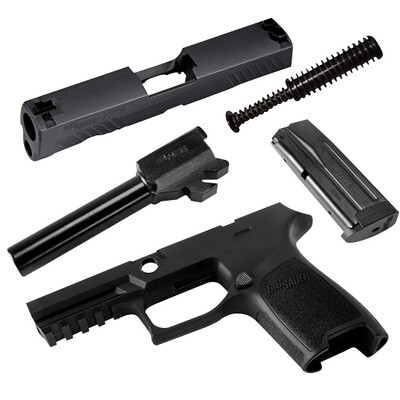 Sig Sauer CALX320F357BSS P320 Full Size X-Change Kit 357 Sig Sig 320 Handgun Black