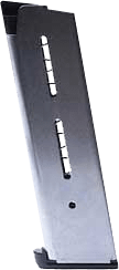 1911 Stainless Steel Magazine - Wilson Combat .45 8RD Lo-Profile Steel Pad 1911 Stainless Steel Magazine - Wilson Combat .45 8RD Lo-Profile Steel Pad